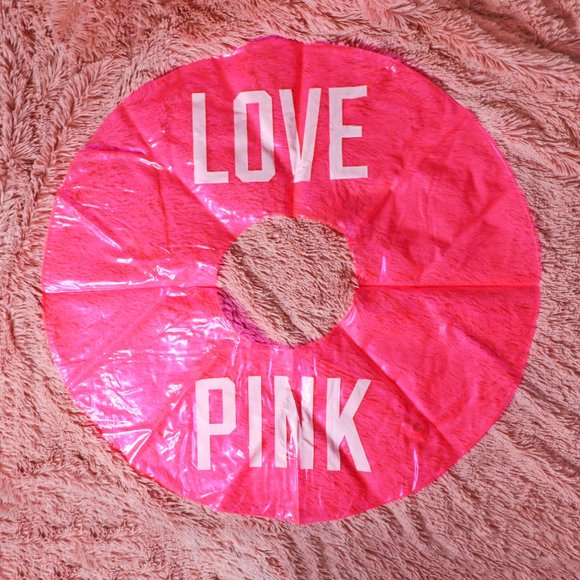 VS Pink Inflatable Pool Float - Picture 2 of 3